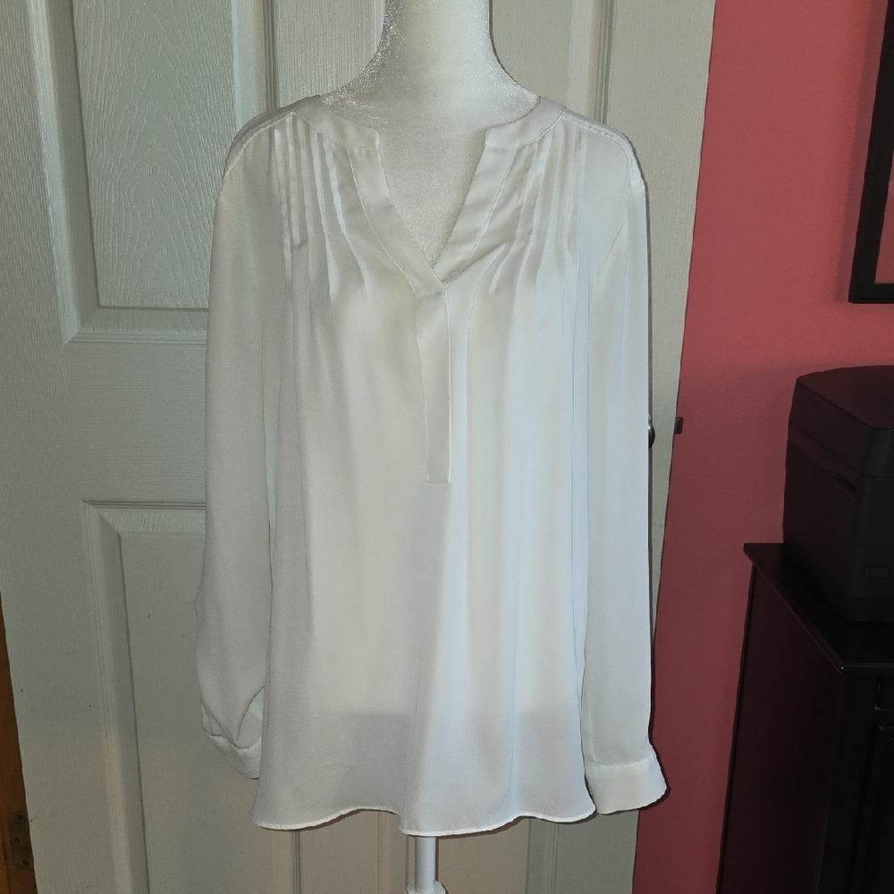 Simply Vera Vera Wang White Blouse